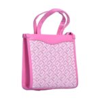 Blush Aura – Pink Embossed Sling & Handbag