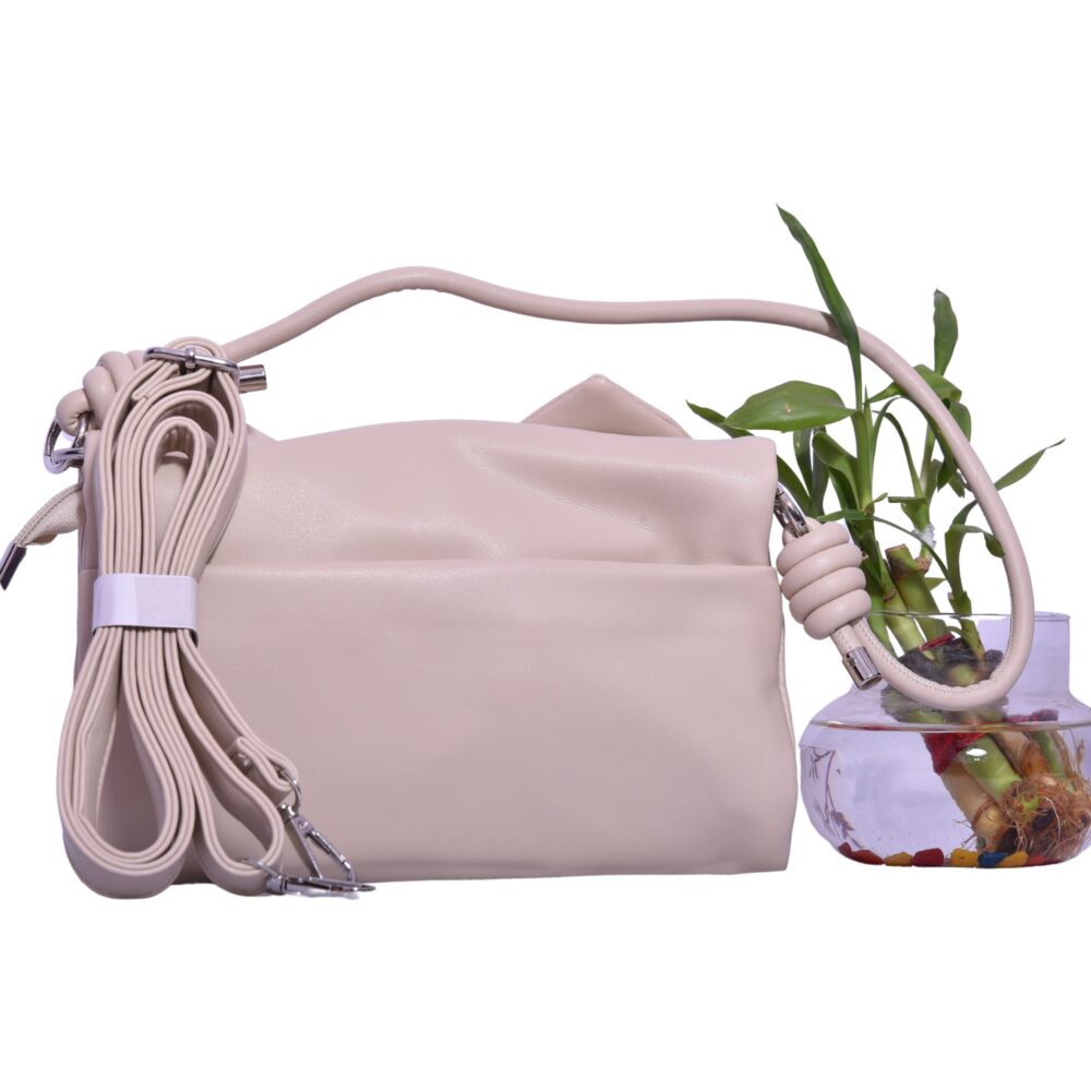 VelviCream Bow Sling Bag