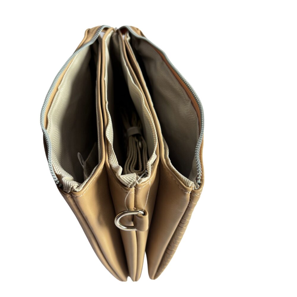 CaramelEase Crossbody Bag