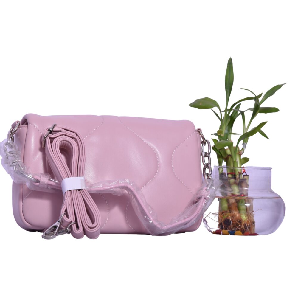 Blushé Pink Belt & Sling Bag
