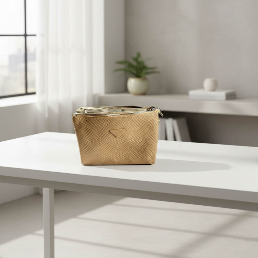 CaramelEase Crossbody Bag