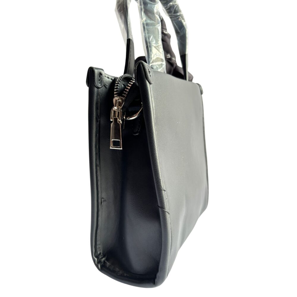 Eclipse Curve – Black Sling & Handbag