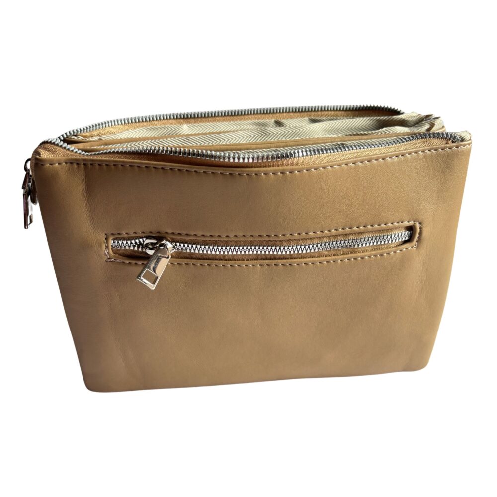 CaramelEase Crossbody Bag