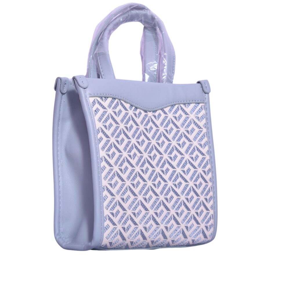 Azure Drift – Sky Blue Sling & Handbag