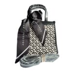 Eclipse Curve – Black Sling & Handbag