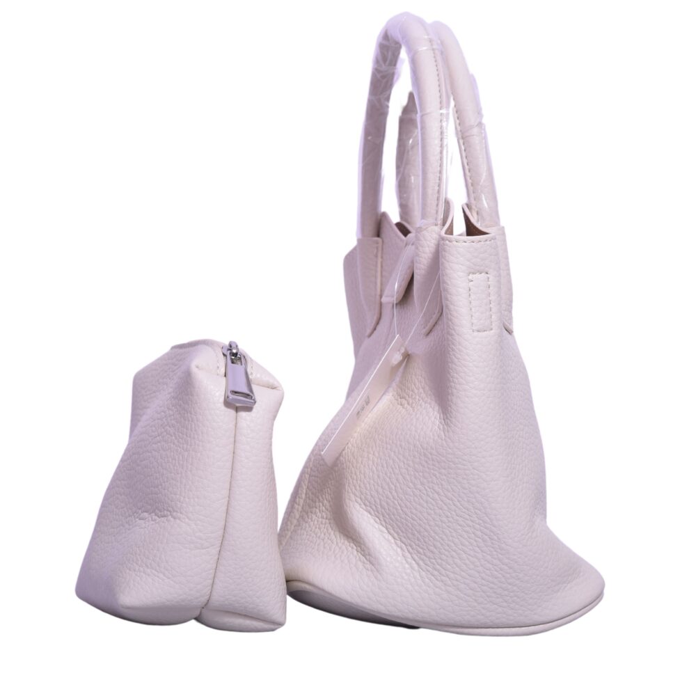 Ivory Luxe Companion Handbag