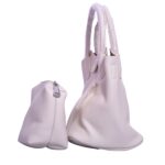 Ivory Luxe Companion Handbag