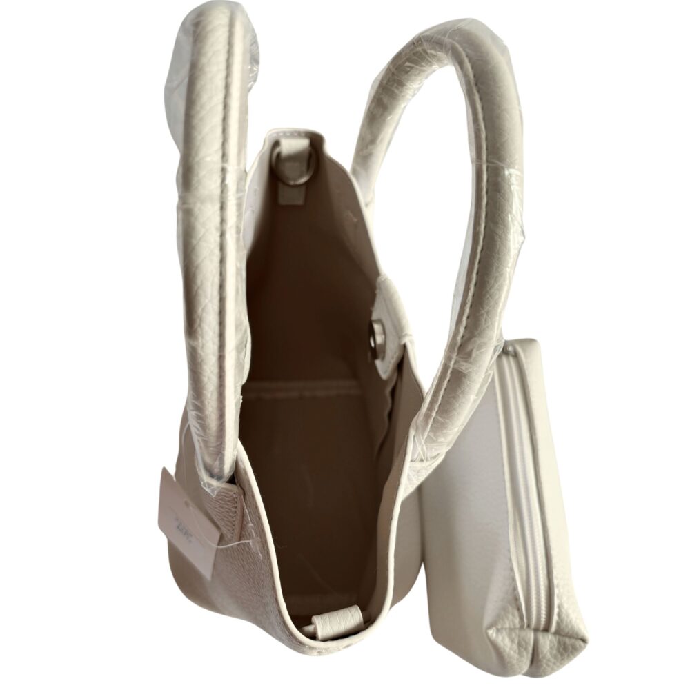 Ivory Luxe Companion Handbag