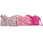 PeachAura Bow Sling Bag