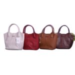 MochaMuse – Coffee Brown Dual Charm Bag