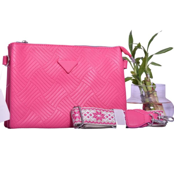 RoséBloom Crossbody Bag