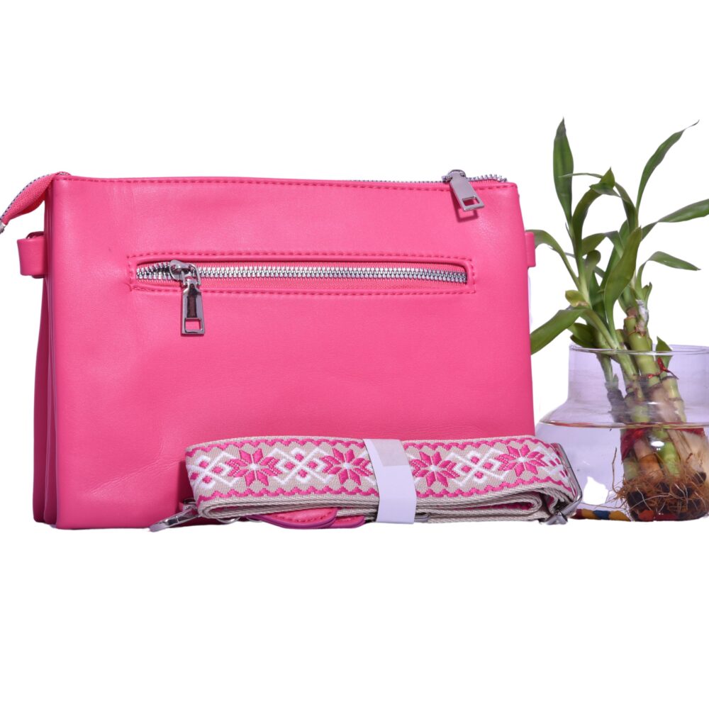 RoséBloom Crossbody Bag