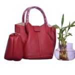 Ruby Ember Maroon Handbag