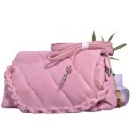 Blush Charm Pink Quilted Shoulder Bag