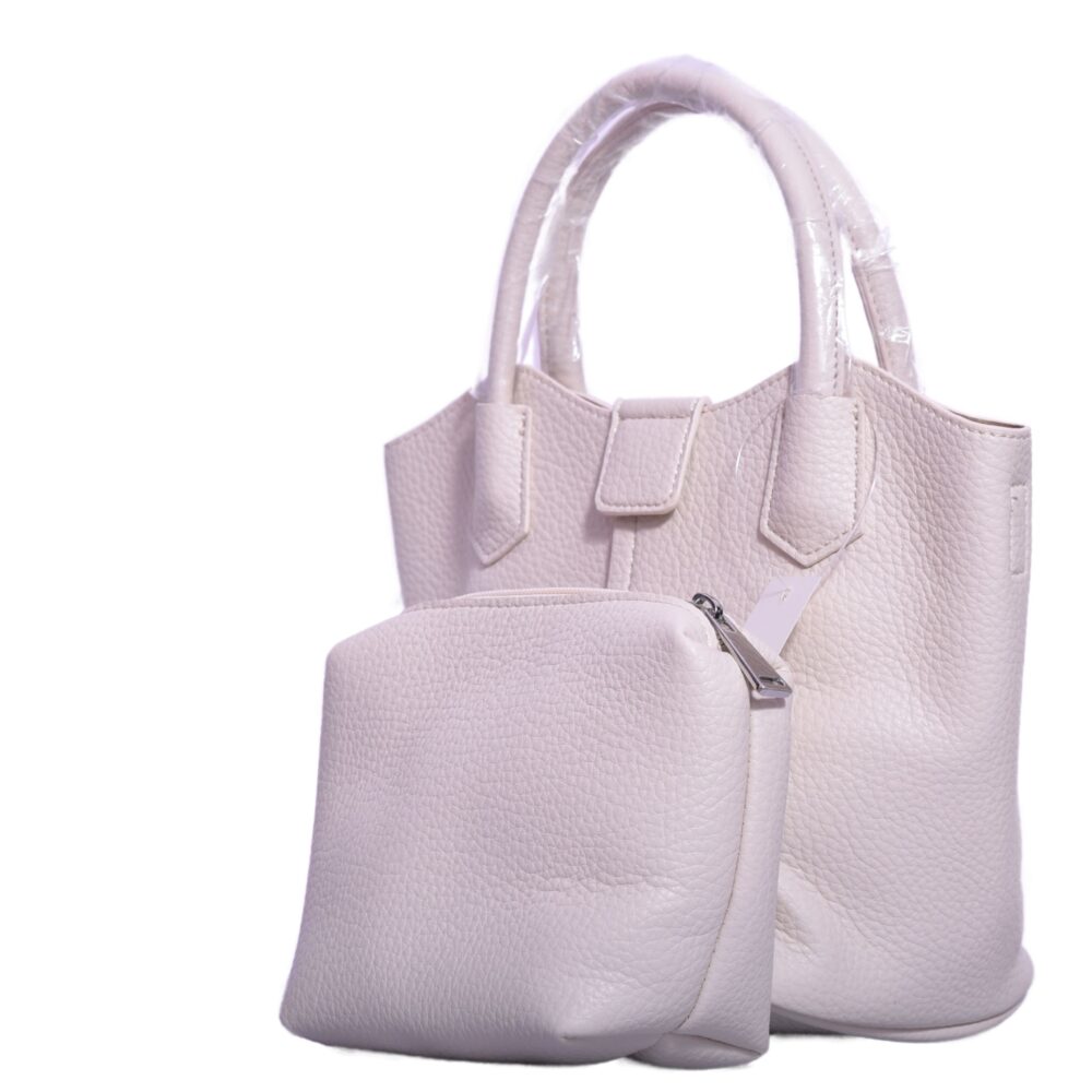 Ivory Luxe Companion Handbag