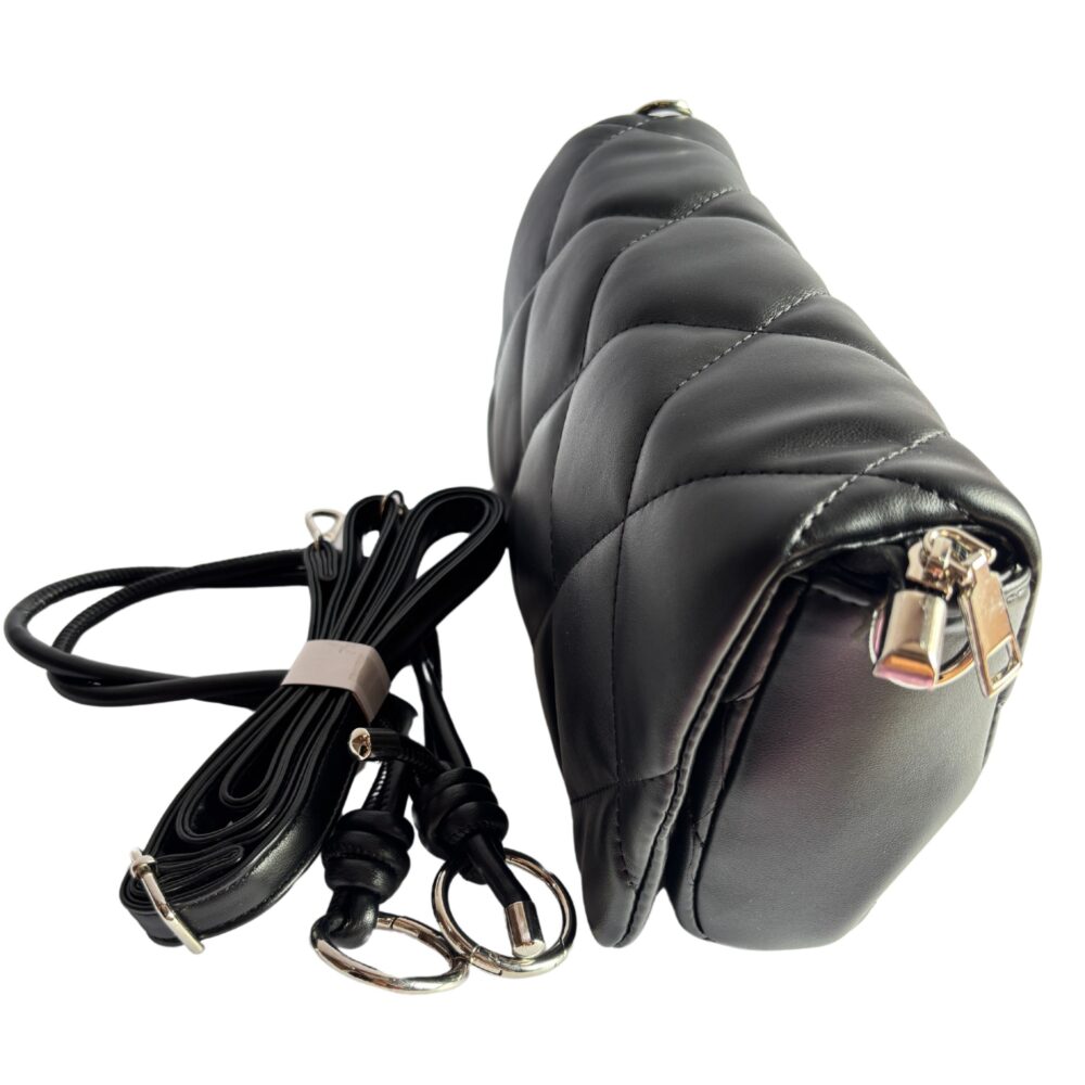 Blackout Luxe Quilted Sling Bag