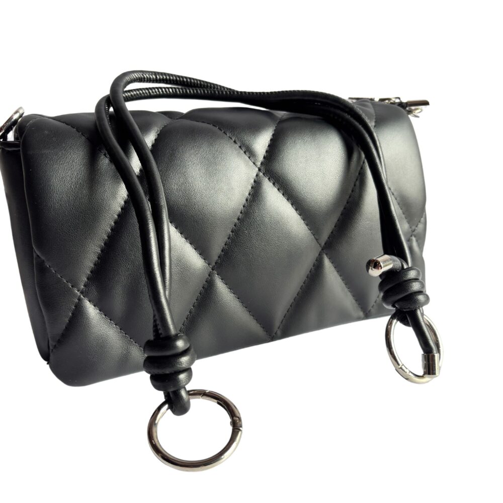 Blackout Luxe Quilted Sling Bag