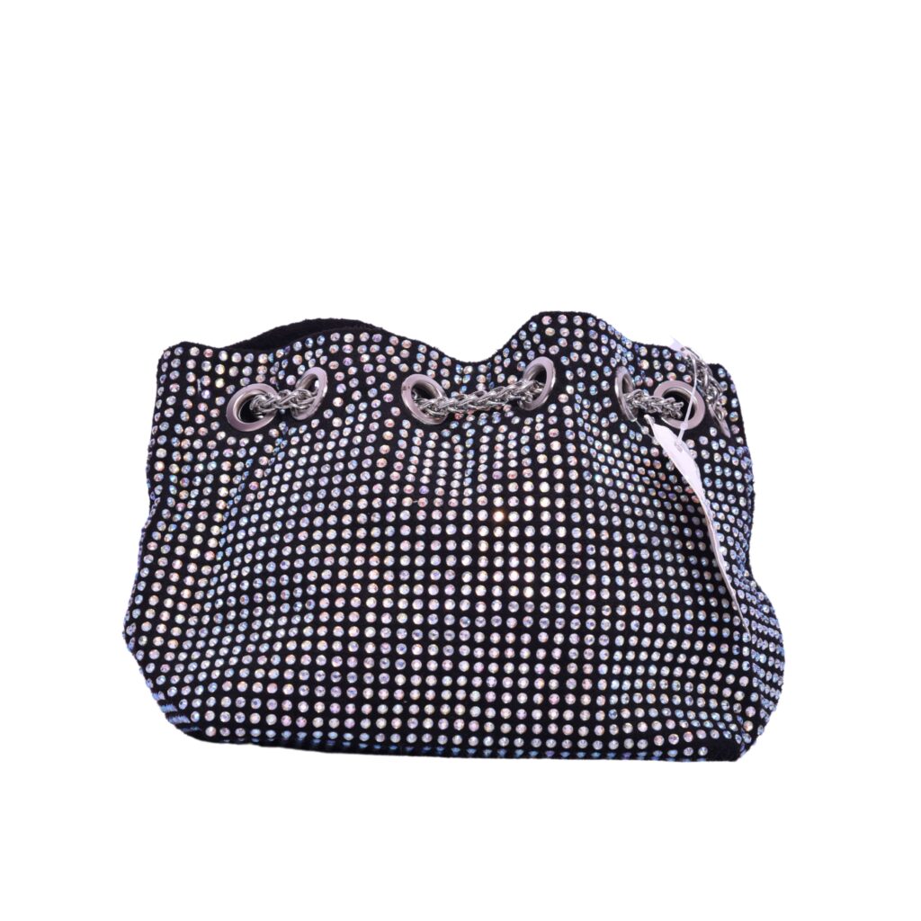 CrystalTwinkle Rhinestone Bucket Bag