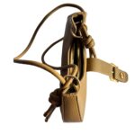 Chic Brown Half Moon Sling Bag