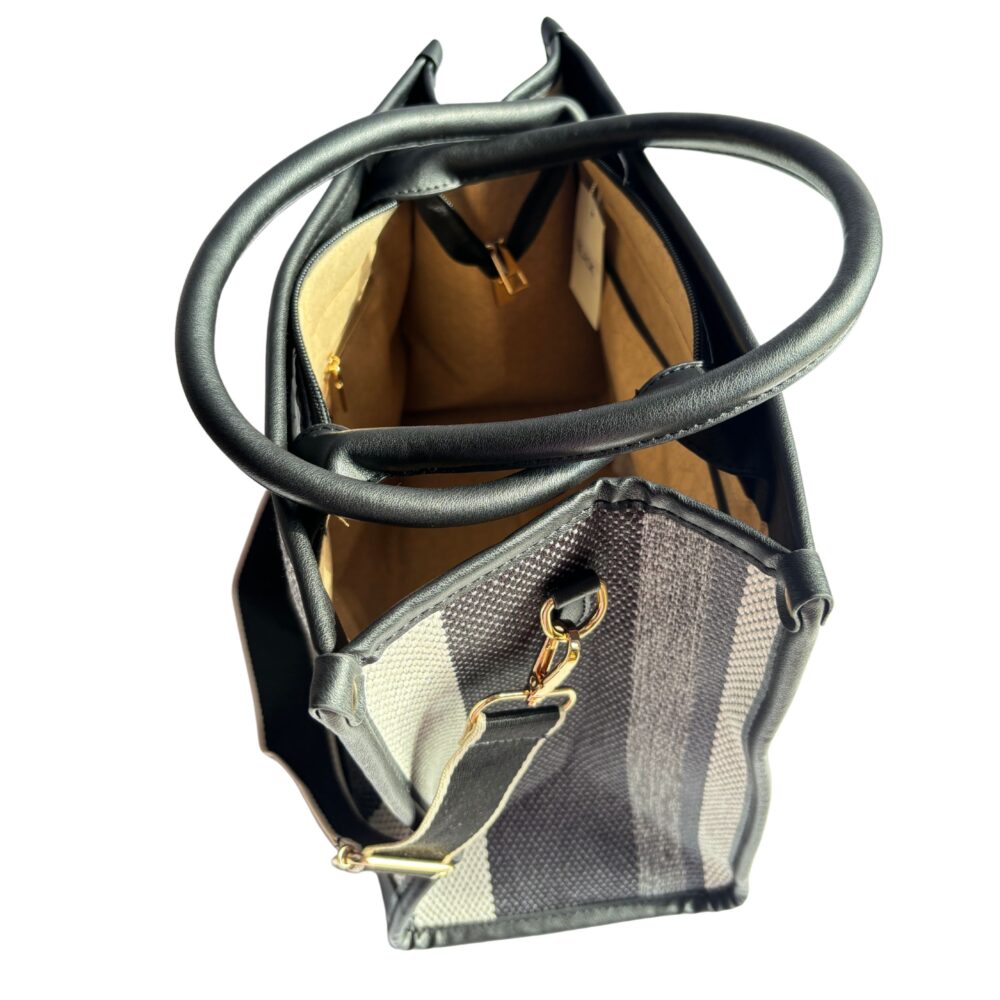 Monochroma Jute Crossbody Bag