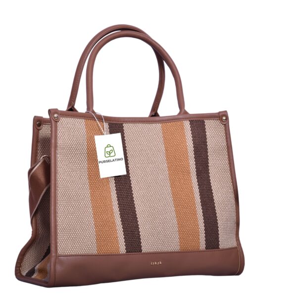 Brown Jute Crossbody Bag – Eco-Friendly Sling by PurseLatino