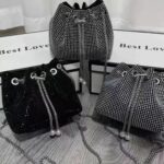 Starglitz Black Bucket Bag