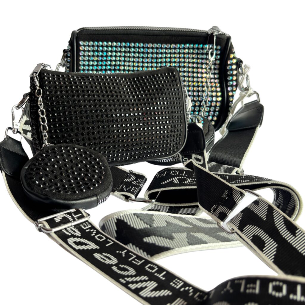 Shinora Crystal Pouch Bag